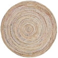 thumbnail image 2 of SAFAVIEH Cape Cod Miah Geometric Area Rug, Beige/Multi, 10' x 10' Round, 2 of 7