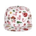 thumbnail image 2 of Fotbe Cute Animal Flat Bill Visor Cap Classic Snapback Hat Polyester Foam Trucker Hat Trucker Cap Adjustable Baseball Cap, 2 of 9