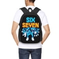 thumbnail image 2 of 6 7 Six Seven Backpack Fashion Travel Backpack Laptop Backpack Simple And Large Capacity Backpack 16.5 Inch, 2 of 9