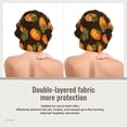 thumbnail image 2 of Naloa Orange Pumpkin Adjustable Hair Bonnet for Sleeping, Hair Wrap Sleep Cap Turban for Women Men, Curly Straight Hair Long Large Braid Unisex, 2 of 6