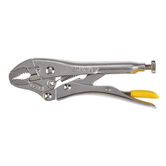 Stanley 6 Inch Curved Jaw Locking Pliers