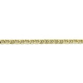 thumbnail image 3 of 10K Yellow Gold 4.1mm Semi-Solid Anchor Chain 24 IN, 3 of 5