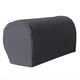 thumbnail image 1 of 2 Piezas Fundas para Reposabrazos de Felpa Suave y Elástica, Fundas para Reposabrazos Elásticas para Sillas/Sofás, Fundas para de Sofá,Gris Oscuro, 1 of 5