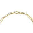 thumbnail image 2 of Pulsera Tejido Óvalos Amarilla 18cm Oro 10K Horoz V12 W827, 2 of 4