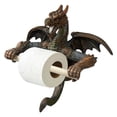 thumbnail image 6 of Misright Wall Mounted Tissue Roll Holder Unique Dragon Toilet Paper Roll Holder, 6 of 9