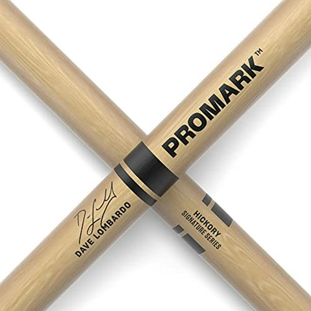 ProMark Hickory 2Bx Dave Lombardo Drum Sticks - Nylon Tip 