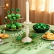 thumbnail image 5 of Candelabros de plástico con tréboles de cuatro hojas verdes y bayas para el Día de San Patricio, 5 of 7