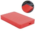 thumbnail image 1 of HDD Box, HDD Enclosure,  To USB Solid State SSD HDD Case, Supports 1TB/2TB/4TB/12TB Hard Disk Case For OS X Computer  Red, 1 of 8