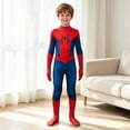 thumbnail image 4 of 2026 New Halloween Spide Cosplay Costume, Hero Full Bodysuit Costume Set, Cosplay Set Include Jumpsuit with Hood, Unisex Halloween Outfits, 180(Adult:M), 4 of 9