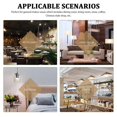 thumbnail image 2 of 4pcs Metal Lamp Bulb Guard Clamp Vintage Light Cage Hanging Industrial Lamp Covers Pendant Decor for Home Bar, 2 of 4