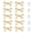 10pcs, variant on 8 Pack Gold Bow Cabinet Pulls, Zinc Alloy Decorative Drawer Handles, Light Luxury Bow Shape Knobs for Wardrobe, Dresser, Cabinet, Bookcase, 2.76" x 1.97" x 0.91"