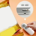 thumbnail image 2 of WYBXZ Mini Bag Sealer, 2 in 1 USB Rechargeable Bag Sealer Heat Seals Cutter, Handheld Vacuum Food Sealer Bag, Portable Resealer Machine for Plastic Bags Food Storage Snacks Freshness, 2 of 8