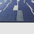 thumbnail image 3 of Balta Hugo Modern Stripe Indoor/Outdoor Area Rug 7'10" x 10' - Navy, 3 of 5