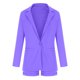 thumbnail image 5 of Blazer Chaquetas Para Mujer Chaquetas Casuales Traje de Cuero de Moda Arrugado Elástico Otoño Invierno Traje de Dos Piezas Odeerbi ODB180770, 5 of 8