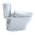 thumbnail image 3 of Toto MW4423046CEFGA-01 Nexus Toilet with Auto Flush Bidet Seat, Cotton White - 2 Piece, 3 of 16