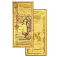 thumbnail image 3 of 10 Utah Goldback - Justitia, 1/100th Troy Oz 24K Gold-Backed Bill, 3 of 4