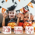 thumbnail image 4 of Honeeladyy 6Pcs Halloween Party Candy Boxes Dessert Treat favors Gable Decorations, Halloween Paper Box for Keep Candy Popcorn, Toys Birthday Supplies, 4 of 5