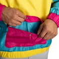 thumbnail image 5 of Retro Windbreaker Jacket Lightweight 80s & 90s Colorful Designs, 5 of 6