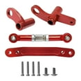 thumbnail image 1 of TISHITA Steering Upgrade Kit Parts DIY Modification Link Rod for Scy1/16 16201 16103 red, 1 of 8