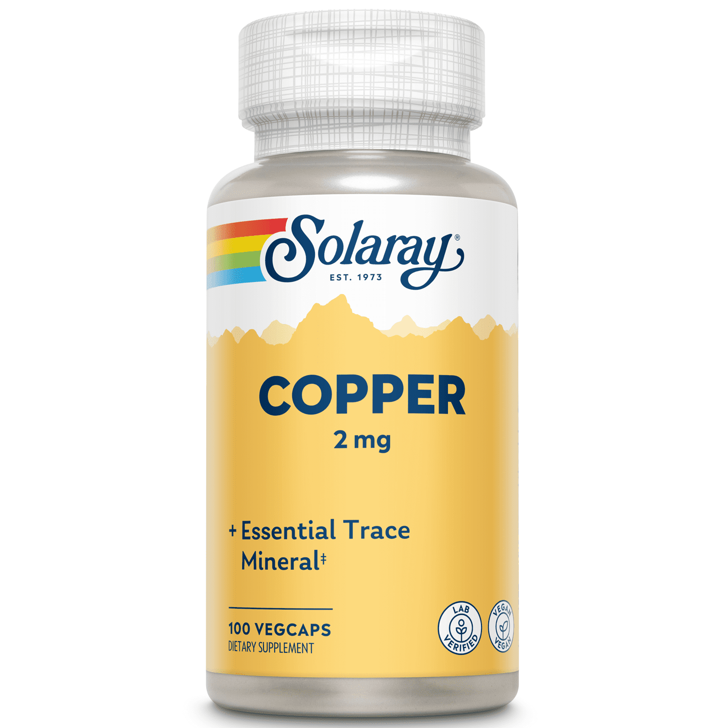Buy Solaray Copper 2 mg | Healthy Red Blood Cell Formation, Immune and ...