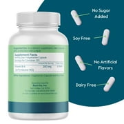 Vitamin B-6 200mg (120 Vegetarian Capsules)-No Stearates-No Flow Agents-Vegan-Non GMO-Gluten Free