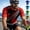 Green A., variant on Mens Cycling Jersey Short Sleeve Bike Shirts Full Zip Gradient Print Quick Dry Sun Protection Shirt Riding Biking Tops, Size M