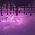 thumbnail image 1 of Ahgly Company Machine Washable Indoor Square Transitional Purple Area Rugs, 7' Square, 1 of 7