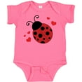 thumbnail image 3 of Inktastic Lady Bug and Hearts Girls Baby Bodysuit, 3 of 5