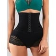 thumbnail image 1 of Contrast Lace Hook And Eye Shapewear Panty, 1 of 4