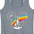 thumbnail image 3 of Mickey & Friends - Mickey Head Retro Space - Women's Racerback Tank Top, 3 of 5