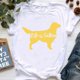 thumbnail image 1 of Just A Girl Who Loves Golden Retrievers Graphic Tees Women Pet Dog Mom/Lover Mothers Day Gift Funny Tshirt White T-Shirt SummerL Gao Jinjia LED, 1 of 2