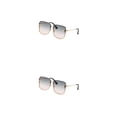 thumbnail image 1 of Sonducket Gafas de sol cuadradas para mujer, coloridas, exquisitas, elegantes, para playa, de Metal, a prueba de sol, para mujer, dulce regalo Type8 NO8, 1 of 6
