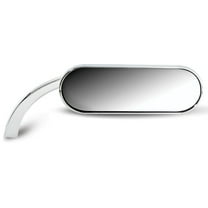 Arlen Ness Micro Mirror Mini Oval Chrome Right (13-407)