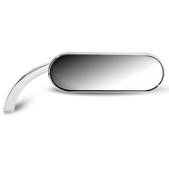 Arlen Ness Micro Mirror Mini Oval Chrome Right (13-407)