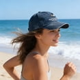 thumbnail image 4 of Uklsqma Casquette de Baseball Unisexe avec Boucle en Métal Réglable Respirante Respirante Protection Uv Légère pour Course Randonnée Cyclisme Marche Usage Quotidien, 4 of 6