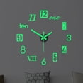 thumbnail image 7 of Moxufan Acrylic Wall Clock Precise Timing Luminous Large Numbers Silent 3D Effect Acrylic Wall Art Decor Mute Clock Living Room Decor,Silver, 7 of 7