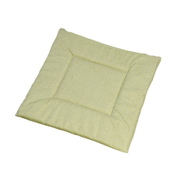 CASAFUN Multi-Color Linen Sponge Cushion Chair Pad for Home Furnishings Seat Cushion for Office Chair Thin Chair Cushion Seat Pad for All Seasons