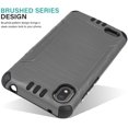 thumbnail image 3 of FYBTO Étui de Téléphone pour [Alcatel TCL A2 (A507DL)], [Série Brossée][Bleu] Étui de Protection Antichoc pour TCL A2 (Tracfone, Simple Mobile, Conversation Directe, Total Wireless, Net10), 3 of 5