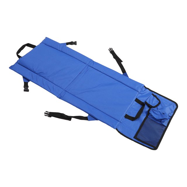 Portable Foldable Stadium Chair With Adjustable Angle, Oxford Cloth Material And Pocket For Beach, Camping