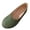 Green, variant on Lenago Flat Dress Shoes for Women Low Shallow Heel Dress Shoes Slip-On Walking Shoes Round Toe Office Shopping Party Travel Black Size-7.5