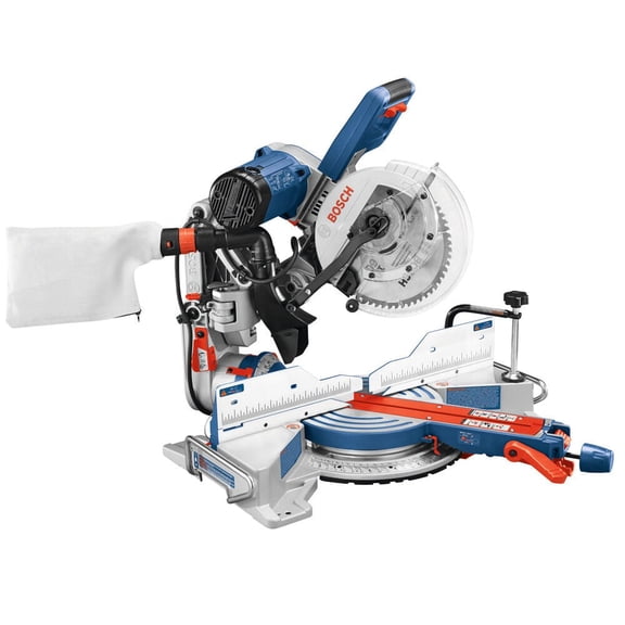 Restored Bosch 10 Inch Dual-Bevel Glide Miter Saw, (Refurbished)