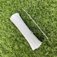 thumbnail image 2 of 500 Pack 6 Inch Clear Plastic Coated Twist Ties, Reusable Flexible Fasteners for Cords, Trash Bags, Gardening & Daily Use, 2 of 6