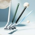 thumbnail image 1 of SSZMDLB 2Pcs Toilet Brush Set, Toilet Brush Set, Concealed Bathroom Cleaning Brush with Holder, Dense Bristles, Splash Cover, Hygienic Storage, Easy Clean, Modern Design, 2 Piece Kit for Home, 1 of 9