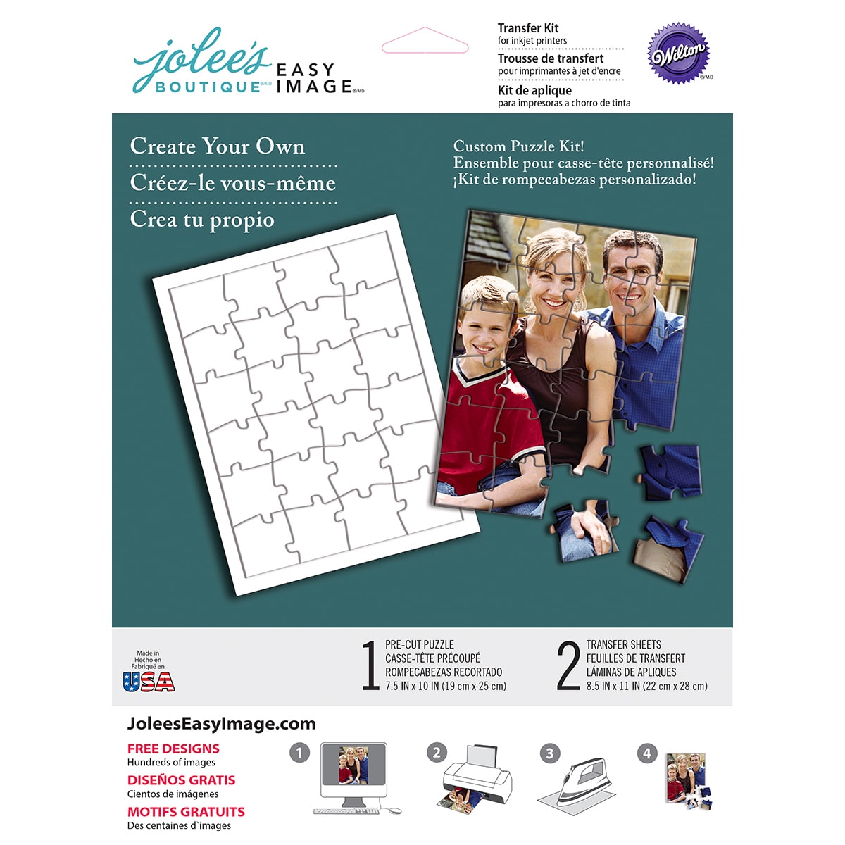 Jolee S Easy Image Transfer Sheets 8 5 X 11 6pk Walmart Com Walmart Com