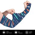 thumbnail image 3 of Sun Protection Arm Sleeves for Men Women, Colorful Fish 3 Sleeves to Cover Arms with Thumb Hole Cooling Sleeve, 3 of 6