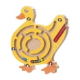 thumbnail image 1 of Laberinto magnético de madera | Juego educativo de ingenio para niños | Juguete intelectual de madera para mayores de 3 años, 1 of 1