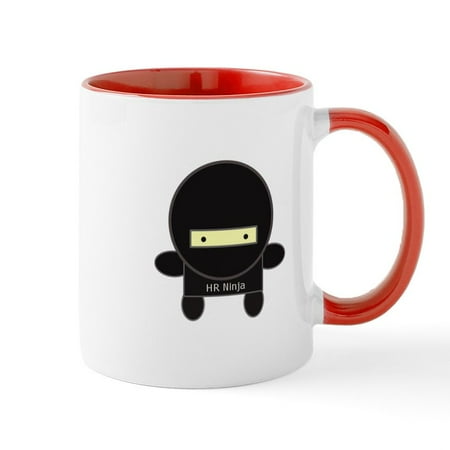 

CafePress - HR Ninja Mug - 11 oz Ceramic Mug - Novelty Coffee Tea Cup