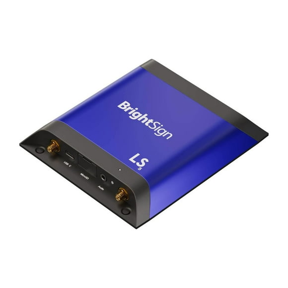 Brightsign LS425 H.265, Full Hd And 4k Video, Html5, Graphics & Digital Audio, Hdmi Out, Ideal For Looping Video, Simple Html5 Widgets And Animation And Single Touchscreen Experiences