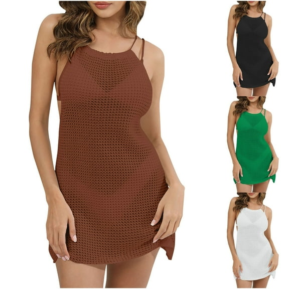 pstuiky Cover up Swim, Women V Neck Casual Holiday Blouse Loose Pullover Short Sleeve Dress Summer Vacation Top Shirt Set for Women Lightweight and Comfortable Black L