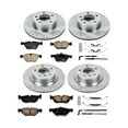 thumbnail image 3 of Power Stop Front and Rear Stock Replacement Brake Pad and Rotor Kit KOE2890, 3 of 8